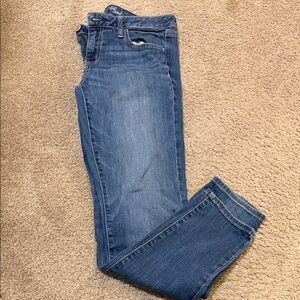 American Eagle Outfitters Jeggings in Classic Blue Denin